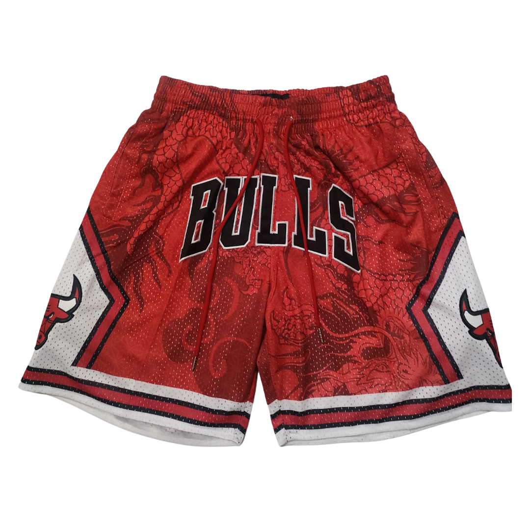 מכנס כדורסל אדום Just Don שיקגו בולס NBA