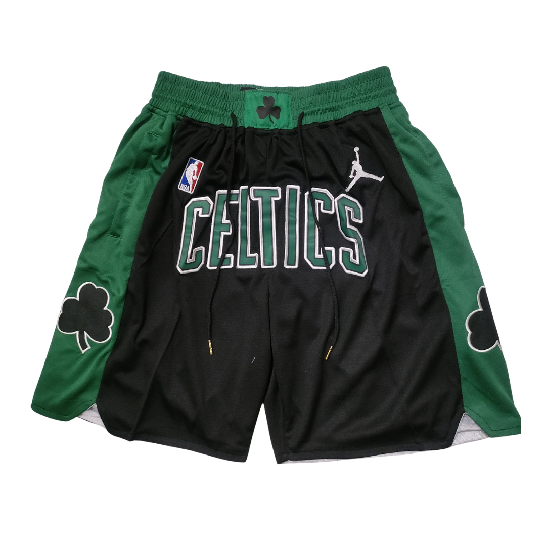 מכנס כדורסל Just Don בוסטון סלטיקס שחור ירוק NBA