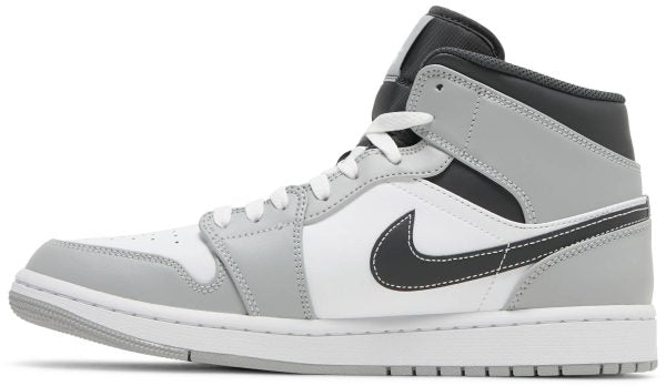 Air Jordan 1 Mid Light Smoke Grey Anthracite
