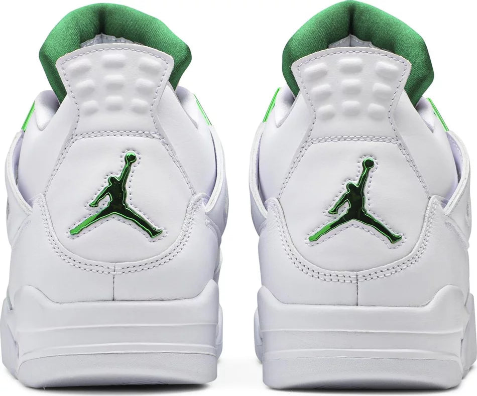 Air Jordan 4 Retro Metallic Green