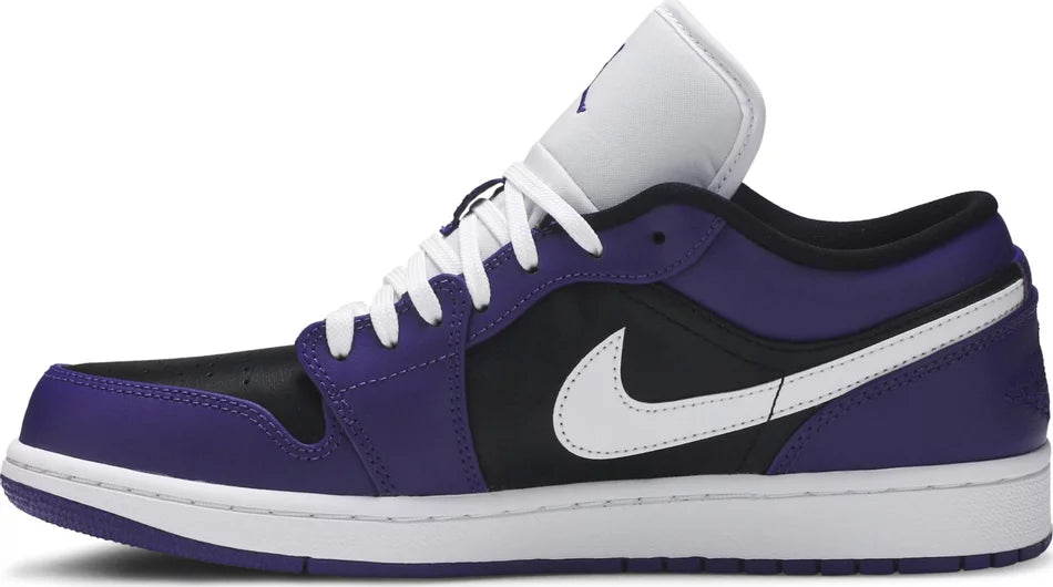 Air Jordan 1 Low Court Purple Black