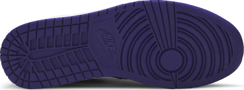 Air Jordan 1 Low Court Purple Black