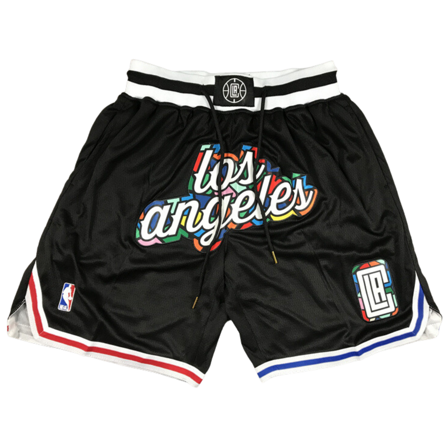 מכנס כדורסל Just Don לוס אנג'לס קליפרס שחור NBA