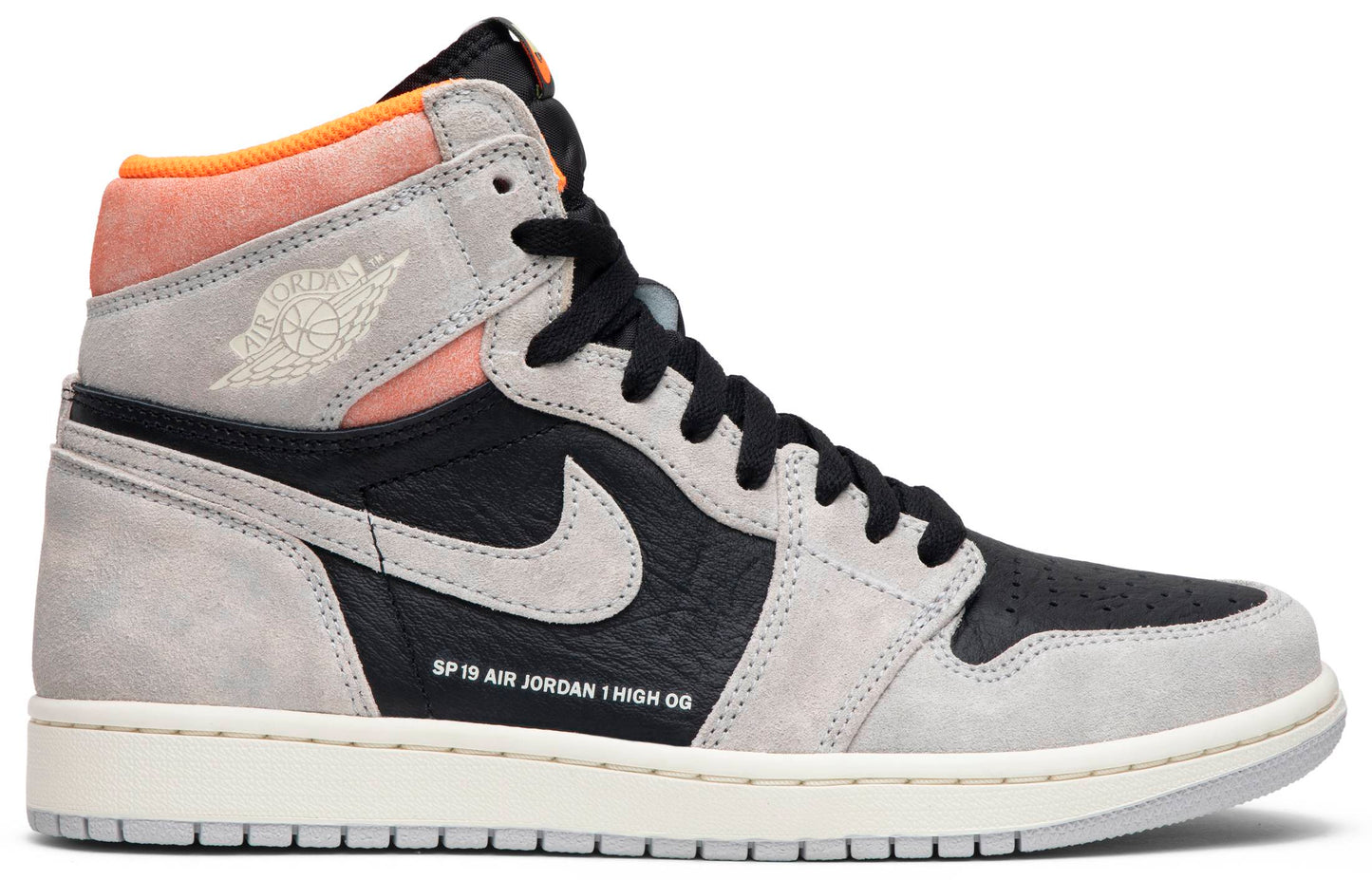 Air Jordan 1 Retro High Neutral Grey Hyper Crimson