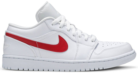 Air Jordan 1 Low WHITE UNIVERSITY RED