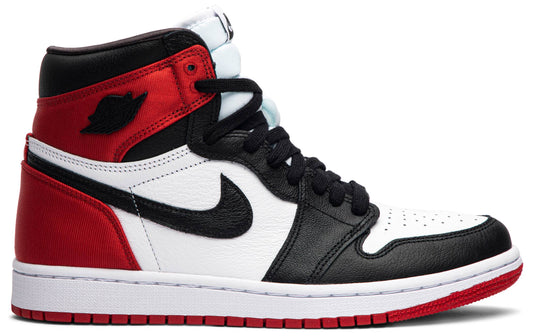 Air Jordan 1 Retro High Satin Black Toe