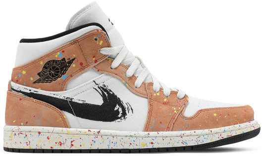 Air Jordan 1 Mid SE Brushstroke