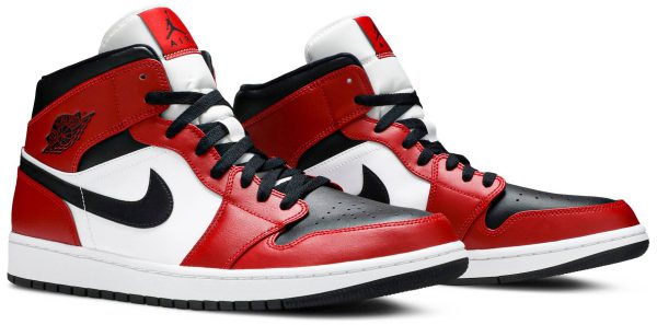 Air Jordan 1 Mid CHICAGO BLACK TOE