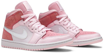 Air Jordan 1 Mid Digital Pink