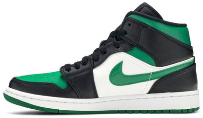 Air Jordan 1 Mid Green Toe