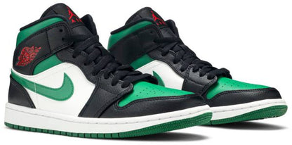 Air Jordan 1 Mid Green Toe