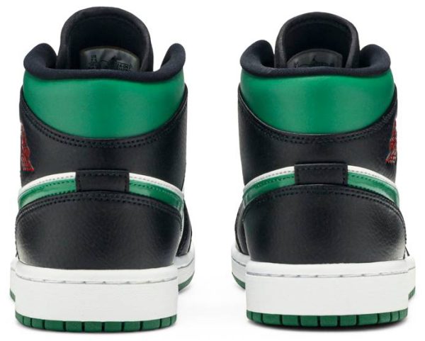 Air Jordan 1 Mid Green Toe