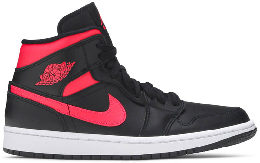 Air Jordan 1 Mid Black Siren Red