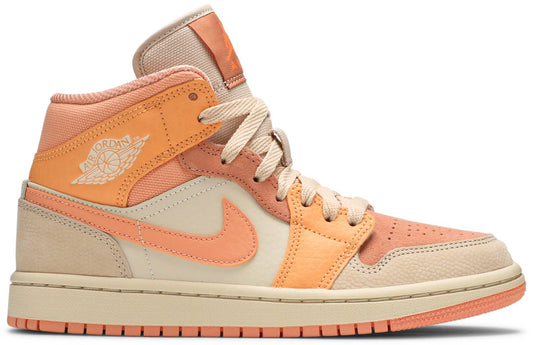 Air Jordan 1 Mid Apricot Orange