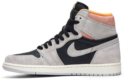 Air Jordan 1 Retro High Neutral Grey Hyper Crimson