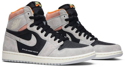 Air Jordan 1 Retro High Neutral Grey Hyper Crimson