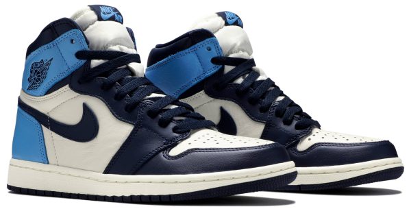 Air Jordan 1 Retro High Obsidian UNC