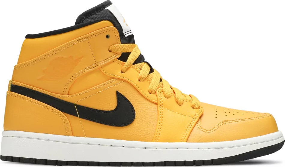 Air Jordan 1 Mid University Gold Black