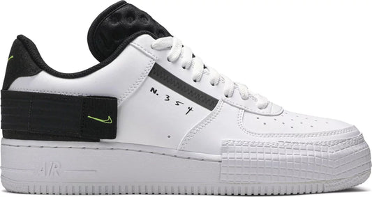 Nike Air Force 1 Type White Black Volt