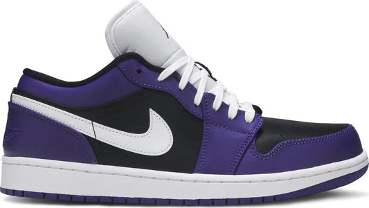 Air Jordan 1 Low Court Purple Black