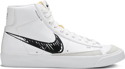 Nike Blazer Mid 77 Sketch White Black