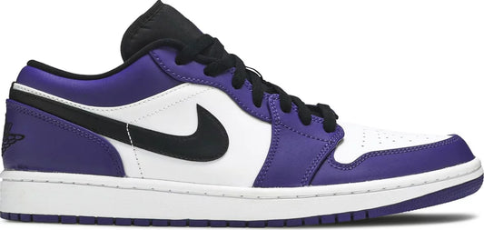 Air Jordan 1 Low Court Purple White