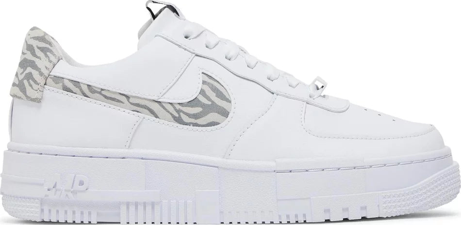 Nike Air Force 1 Low Pixel SE White Zebra