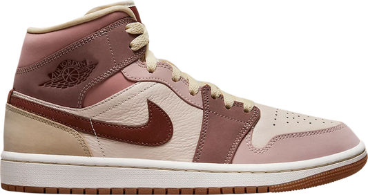 Air Jordan 1 Mid Dark Pony Smoky Mauve