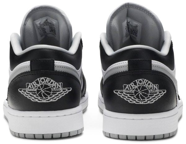 Air Jordan 1 Low BLACK MEDIUM SMOKE GRAY