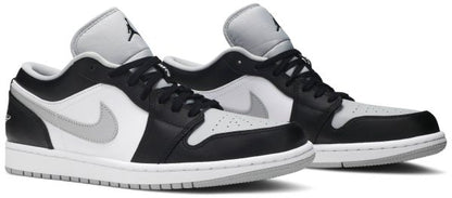 Air Jordan 1 Low BLACK MEDIUM SMOKE GRAY